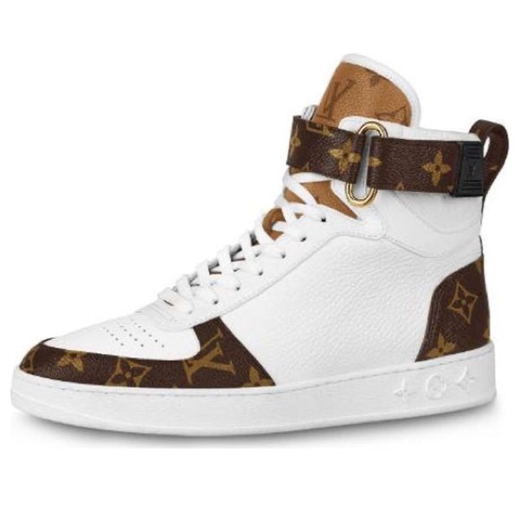Sold-Louis Vuitton High Top Sneakers - Picture 2 of 5